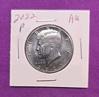 2022 P JFK Half Dollar,  AU, In Coin Flip. ***FREE SHIPPING *** #wj376