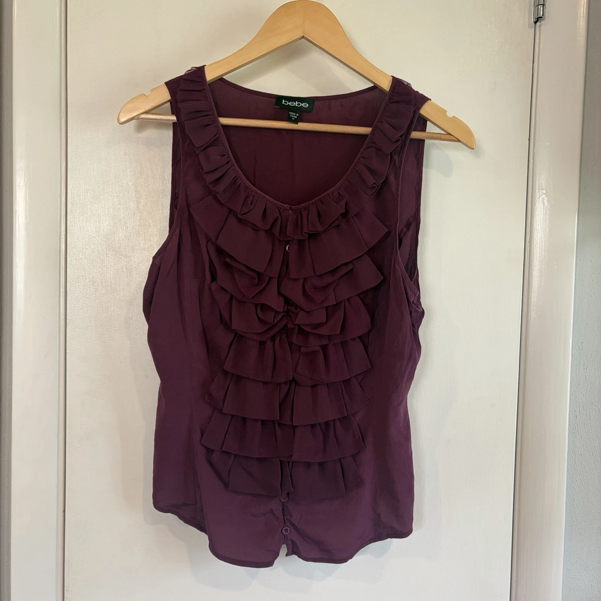 bebe Silk Purple Tops for Women Just Listed 2026