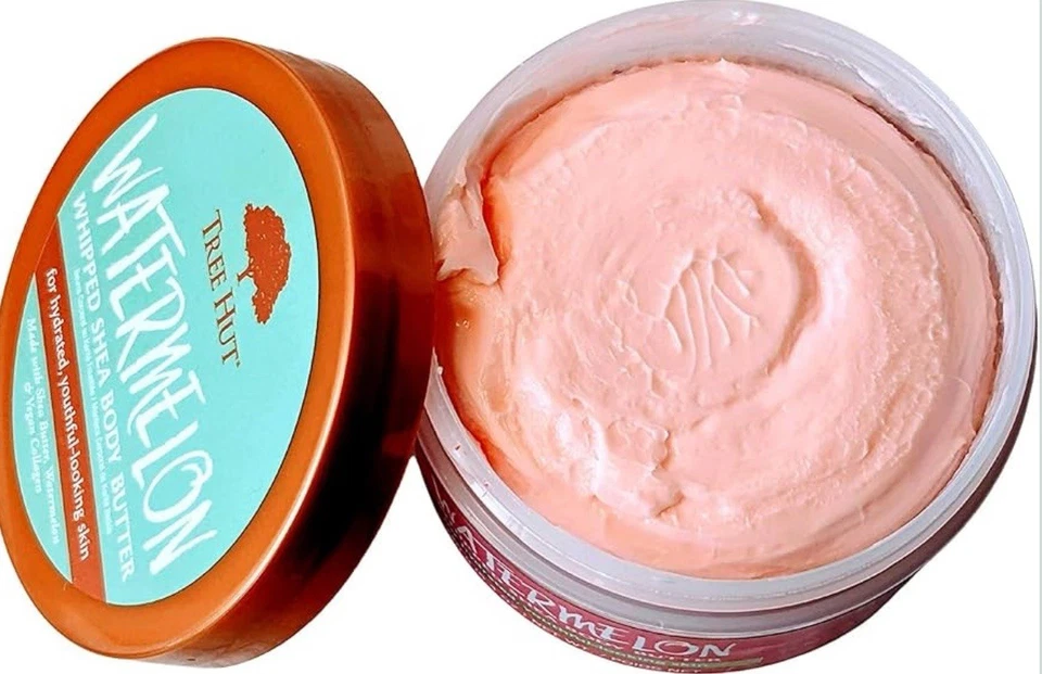 Tree Hut Watermelon Shea Sugar Exfoliating Body & Whipped Shea Body Butter Set - Image 4 of 4