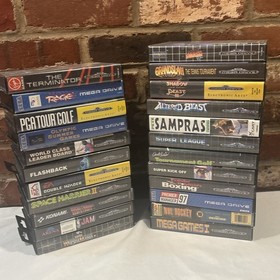 23 PAL Sega Mega Drive Megadrive Games Lot,Bundle . US Seller.Tested