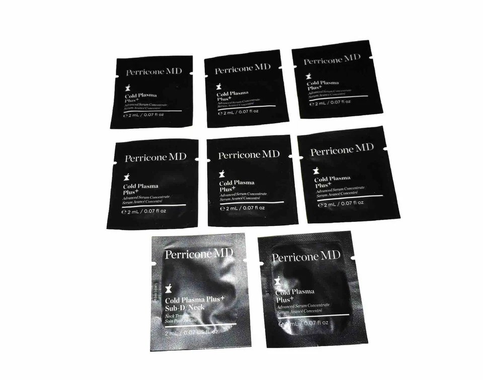 7x Perricone MD Cold Plasma Plus + Suero Concentrado Avanzado 0.07oz + Cuello Sub-D Foto 2 de 4