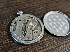 Vintage Zim Pocket Watch Movement 15 stones is antique and rare.Not working