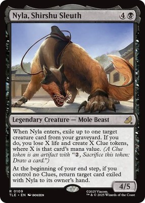 x1 Nyla, Shirshu Sleuth - Foil R MTG Avatar: The Last Airbender: Eternal M/NM, E