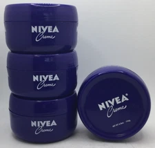 NIVEA Creme Body, Face and Hand Moisturizing Cream, 6.8 Oz Jar (4PK)
