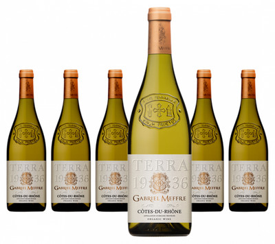 6 x Gabriel Meffre Côtes du Rhône Blanc BIO   2024