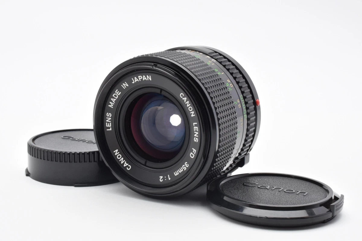 Excellent】Canon New FD NFD 35mm f/2 Wide Angle MF Lens For A-1 F
