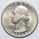 1936 Washington Quarter AU/UNC (K160)