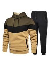 Men's Tracksuits Sweatsuits for Men Hoodie Athletic Track Suits 2 Piece Set C...