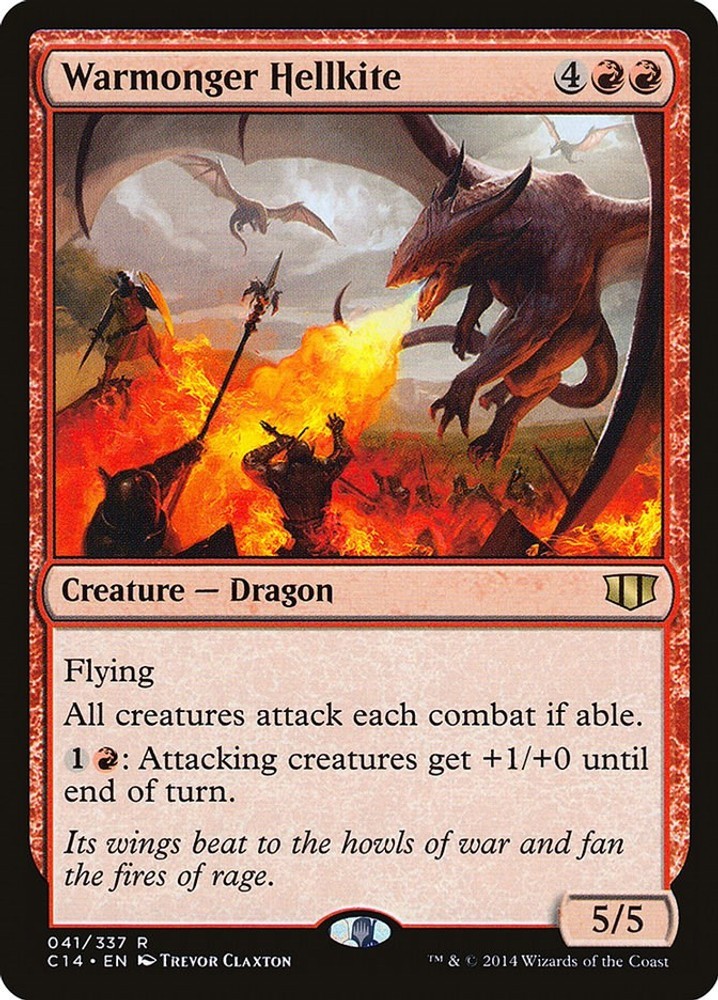Warmonger Hellkite - C14 - 41 NM/LP