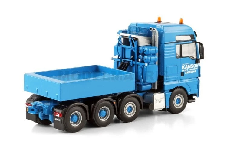 WSI 01-4785 Kanson MAN TGX XXL 8X4 BALLAST BOX + HITCH 1/50 - Immagine 2 di 4