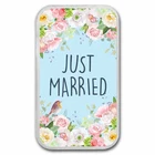 1 oz Silver Colorized Bar - APMEX (Just Married, Floral)