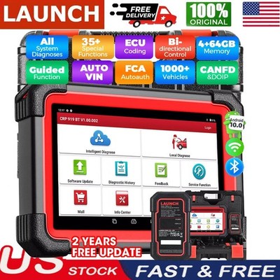 2026 LAUNCH X431 CRP919X BT OBD2 Scanner ALL System Diagnostic Key Programming*