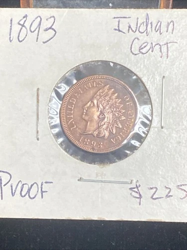 1893 Indian Cent Proof