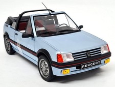 Solido 1/18 - Peugeot 205 CTi Azzuro Blue 1989 Diecast Scale Model Car