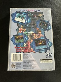 Criticom (Sega Saturn, 1995) Tested Authentic W/reg Card