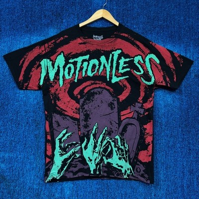 Motionless in White Graveyard Shift Industrial Metal Tee L