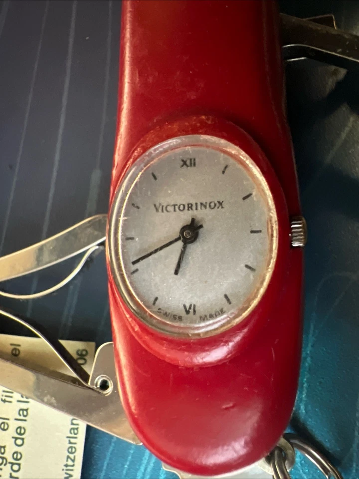 Victorinox Swiss Army Knife Time Keeper Roman Numerals Clock Box Papers EXTRAS🔥 - Image 2 of 4