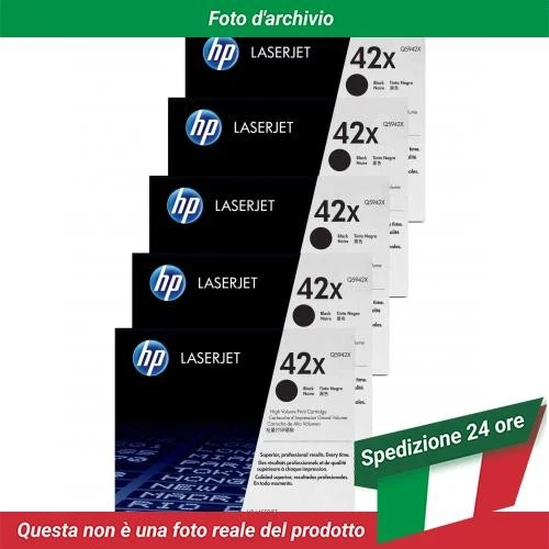 Q5942X HP 42X Toner Black 5 Pack