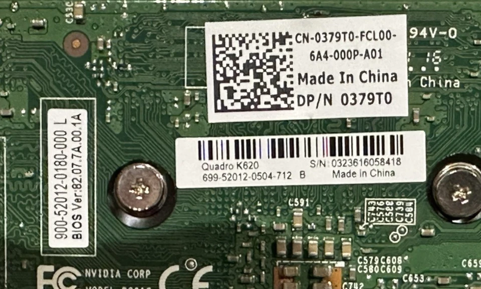 HP J3G87AT NVIDIA QUADRO K620 2GB GDDR3 Graphics Card Free UK post - Image 2 of 3