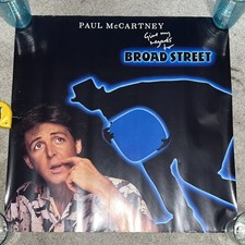 Give My Regards To Broad Street 1984 Promo Poster Paul McCartney Beatles 23x23