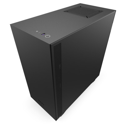 NZXT H510 Matte Black/Red Computer Case Mid Tower ATX Tempered Glass CA-H510B-BR