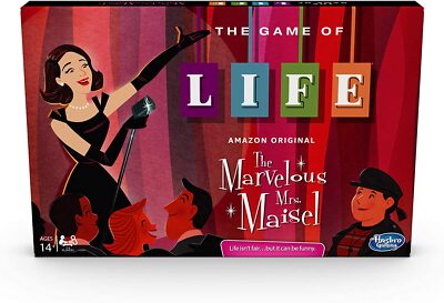 The Game Of Life Marvelous Mrs. Maisel Edition Hasbro Game NEW Sealed 