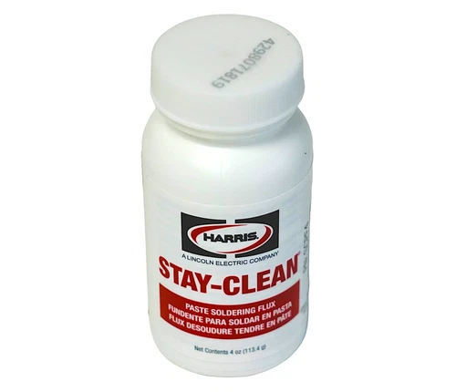 Harris SCPF4 Stay-Clean Paste Soldering Flux 4 oz Bottle 40027