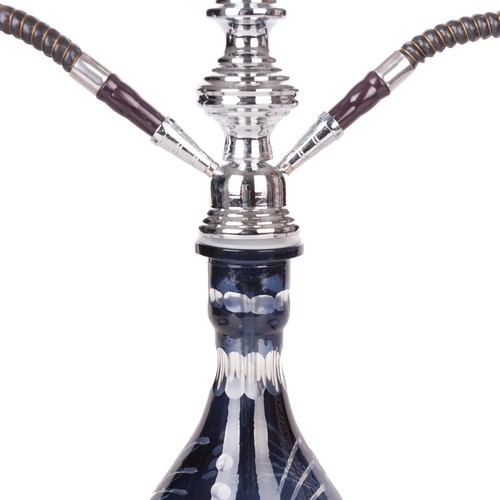 RMAN Wasserpfeife 55cm Shisha Set 2 Dampfsteine 1Kg Kohle Kohlezange - Bild 4 von 9