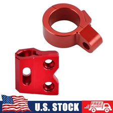 2PCS Front Brake Line Hose Clamps For Honda CRF450R 2004-2008 CRF450X 2005-2017