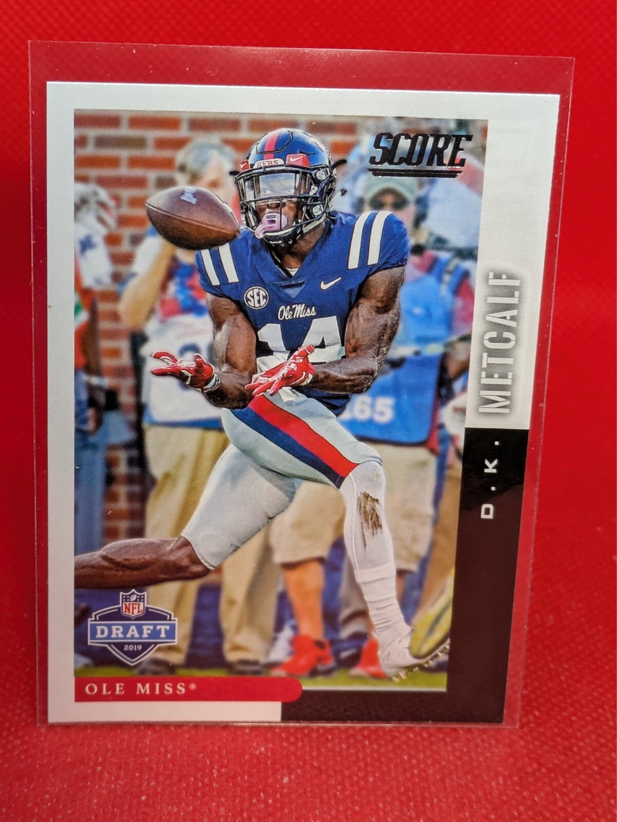 2019 Score #DFT-15 D.K. Metcalf NFL Draft 2019
