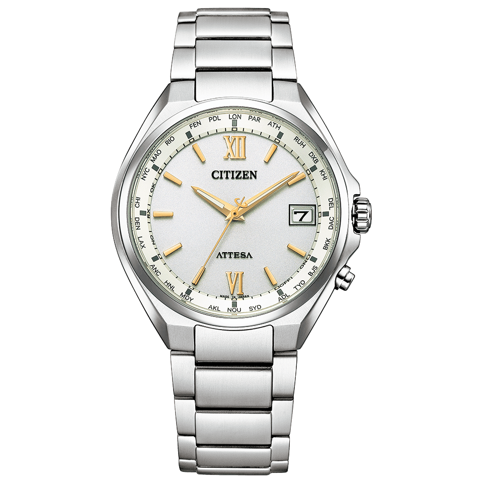 CITIZEN ATTESA CB1120-50C Eco-Drive Titanium Radio Solar Watch