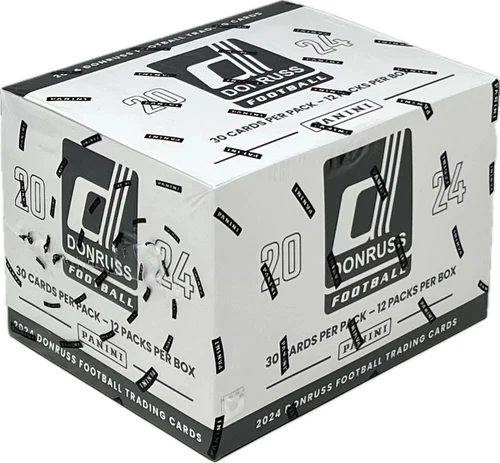 2024 Panini Donruss Football CELLO BOX - Factory Sealed - 12 Packs - DOWNTOWN?