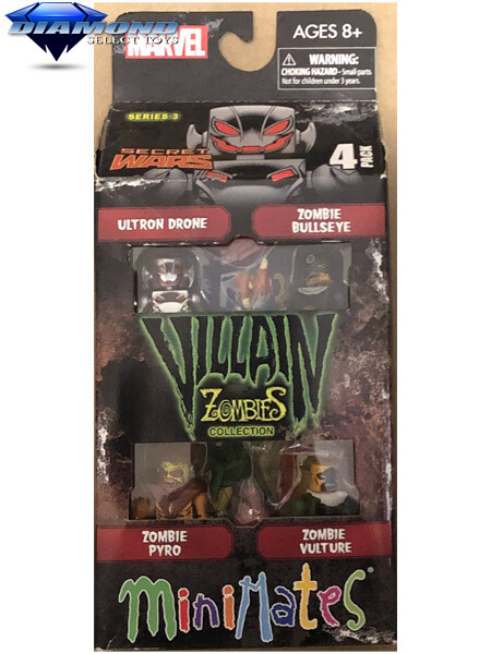 Marvel miniMateS 7パックセット Diamond Select Toys Marvel Minimates Avengers Age of Ultron