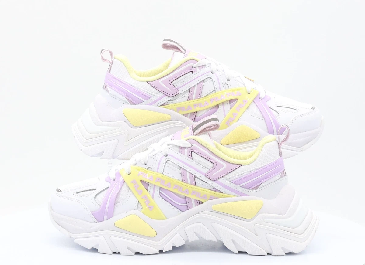 Yellow women best sale fila