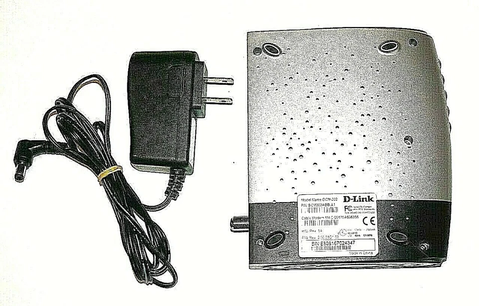 D-Link Model: DCM-202 Docsis 2.0 USB/Ethernet Cable Modem - Image 4 of 4