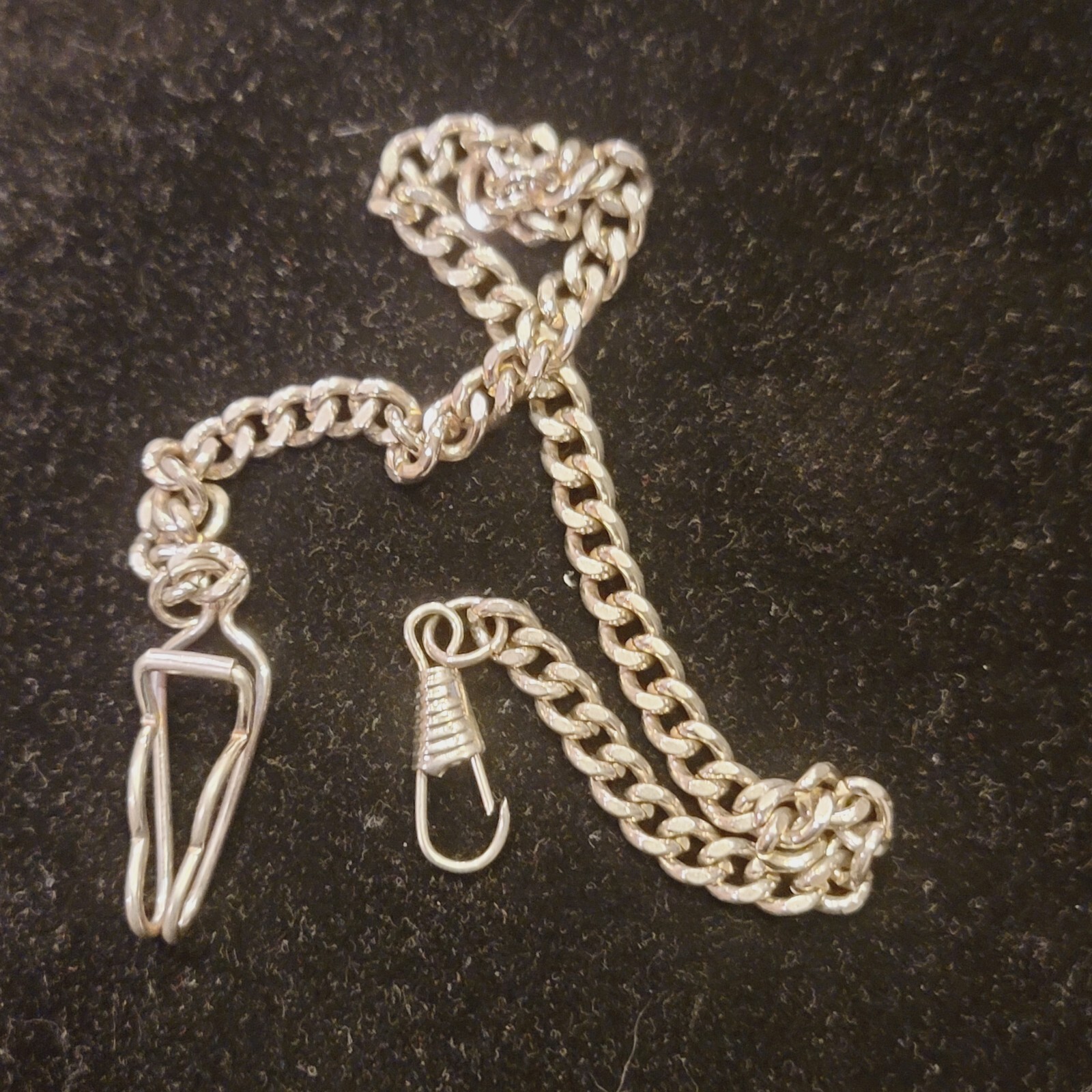 vintage 14 inch pocket watch chain eBay