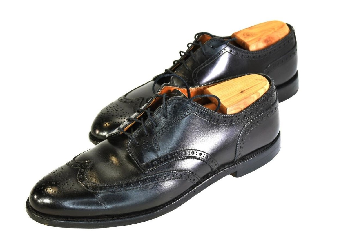 Alden Wing Tip Blucher Style 967 Calfskin Shoes 8.5 US, 42