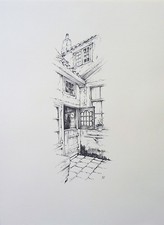 N°13 / PLANCHE DESSIN TEKENINGEN ANTON PIECK 30 x 22 CM ENVIRON