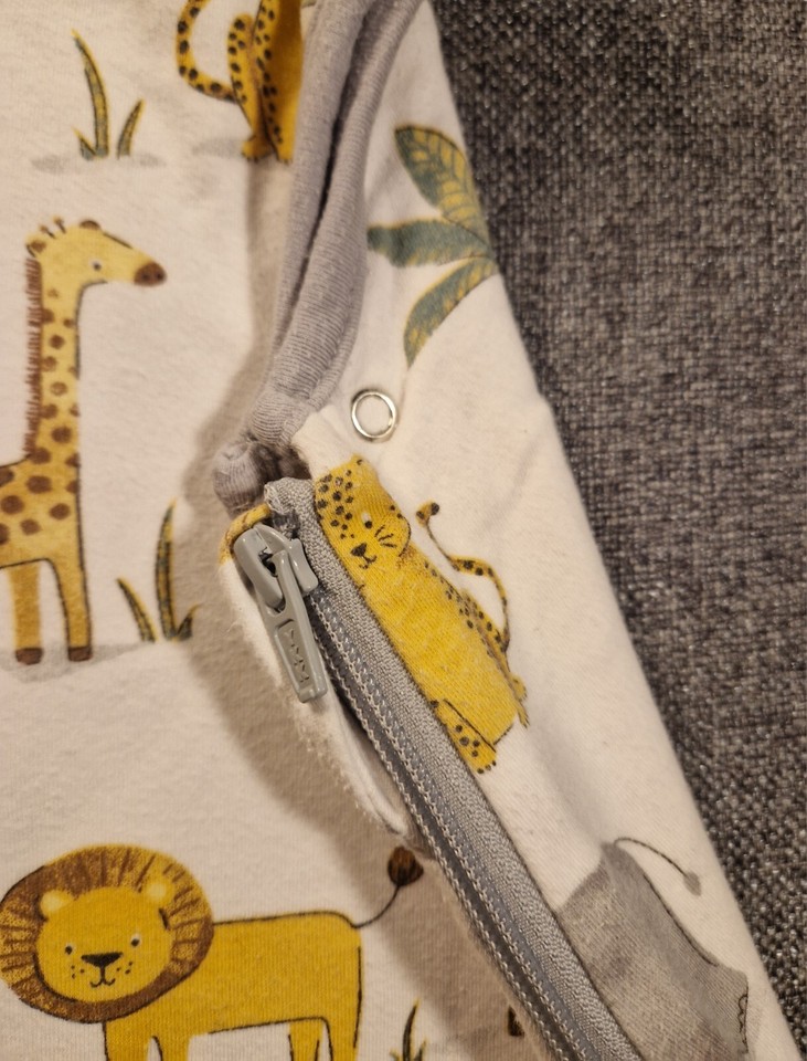 Unisex Baby Jungle Sleeping Bag 06 months 1.0 Tog 5065cm Neutral Boy