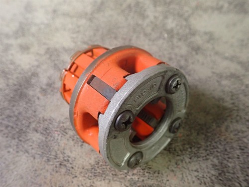 Ridgid 36890 00-R 1/2" NPT RH Alloy Steel Manual Pipe Threader Die Head (BN28) - Picture 4 of 5