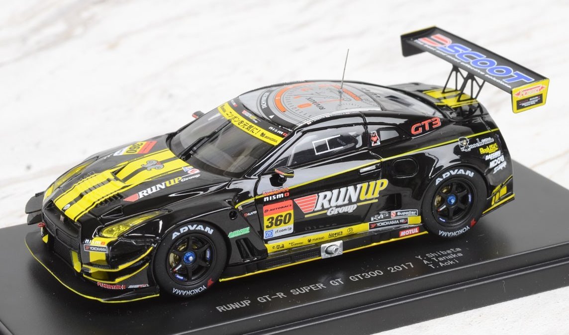 1 43 EBBRO 45528 NISSAN R35 GTR SUPERGT 2017 RUN GT300 modelllllerlbil 1 43 EBBRO 45528 NISSAN R35 GTR SUPERGT 2017 RUN GT300 modelllllerlbil