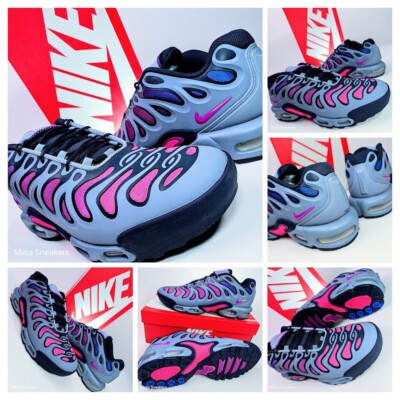 US 13 Nike Air Max Plus Men's Slate Grey Blue Purple Retro -Drift FD4290-401 NIB