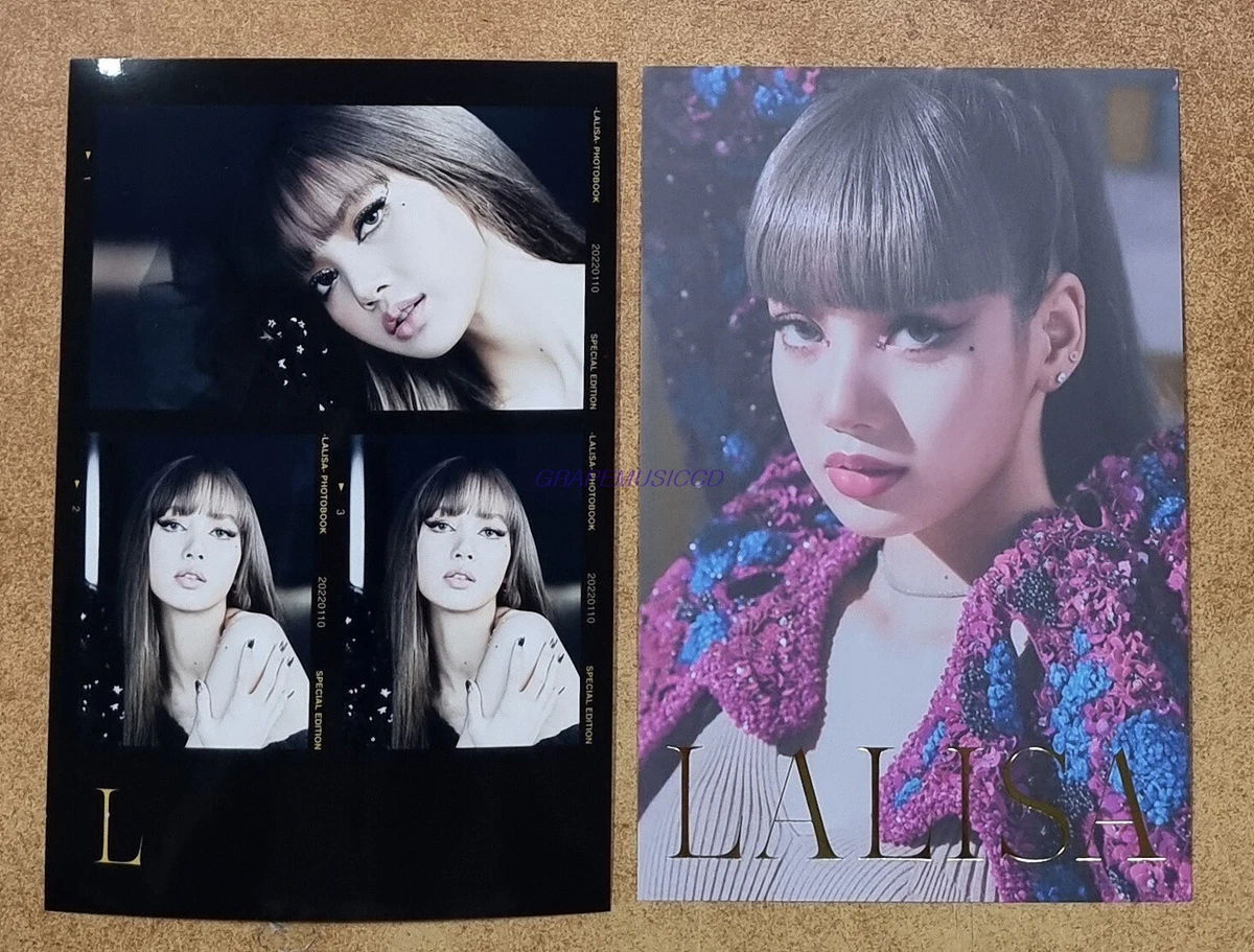 LISA BLACKPINK LALISA PHOTOBOOK SPECIAL EDITION + POLAROID SET +