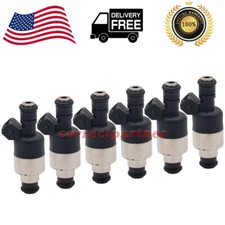 Set Of 6 17103007 Fuel Injectors For 1994-1996 Pontiac Grand Prixam 3.1l V6 Usa