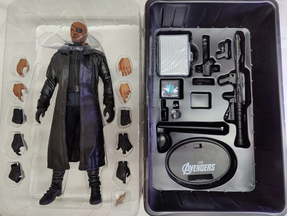 MARVEL - raing hottoys nick furyニックフューリー Marvel Nick