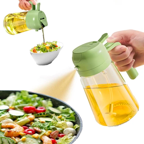 Oil Sprayer for Cooking 470Ml Olive Oil Spritzer Oil Sprayer for Air Fryer Salad