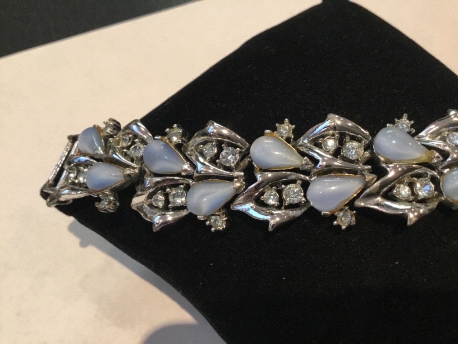 VINTAGE AUTHENTIC SIGNED ROUSSEAU LIGHT BLUE FRUI… - image 4