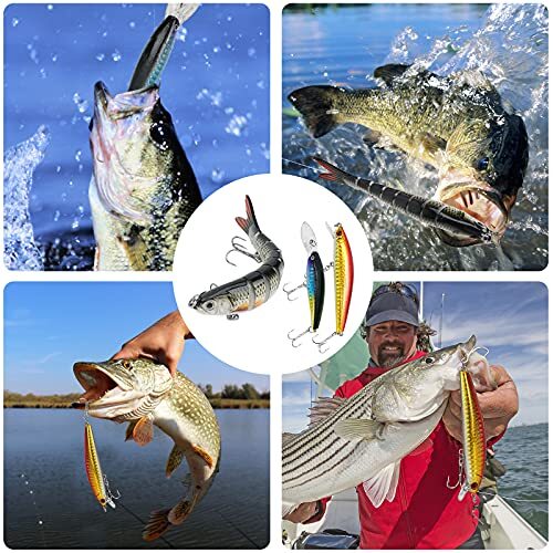 Angelköder Tackle Box Barsch Angelset inkl. 92 Teile Angelgerätebox - Bild 7 von 7