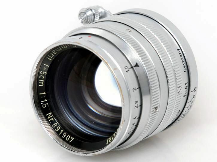 Leica Summarit 5cm F1.5 Standard Prime Lens Silver L39 Leitz Leica Summarit 5cm F1.5 Standard Prime Lens Silver L39 Leitz