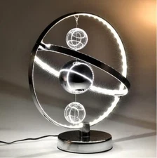 Sphere Round LED table lamp study bedroom bedside desk light luxury decor lights